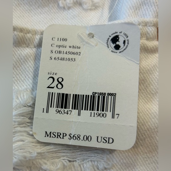 NWT Free People Maggie Mid Rise Shorts - Picture 4 of 6